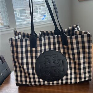 Tory Burch Ella Gingham Tote